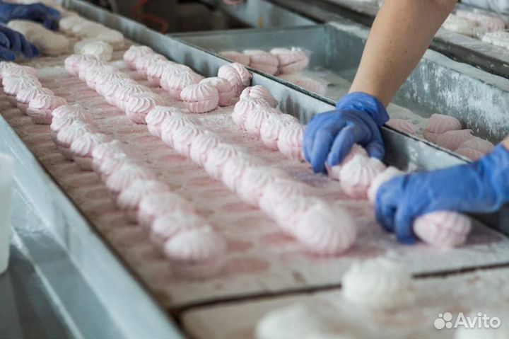 Упаковщик зефира без опыта / еженедельные авансы