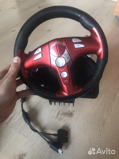 Руль Genius Trio Racer FF