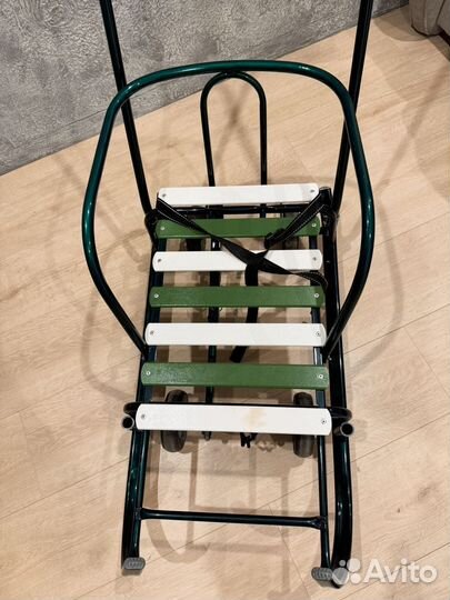 Санки тимка на колесах