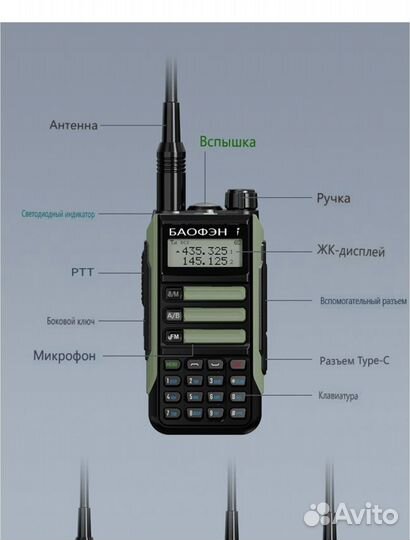 Рация baofeng uv-16plus