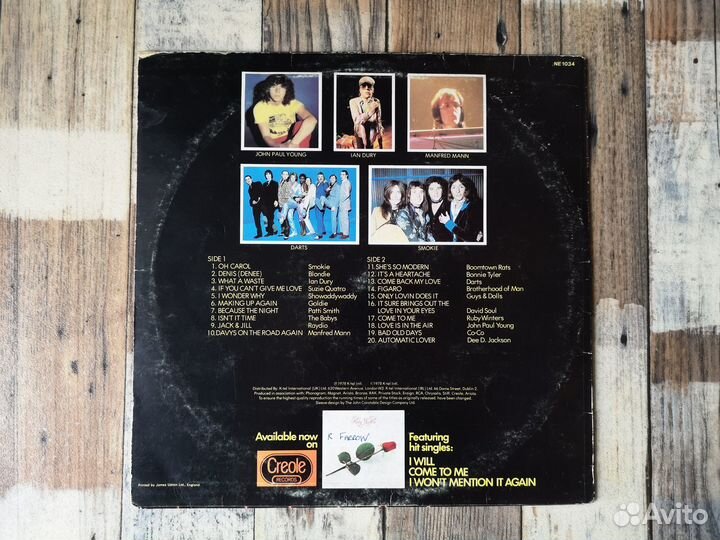 Пластинка винил Chart Runners 1983 Phil Collins