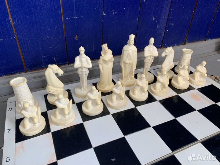 Шахматы рыцари СССР доска 40х40