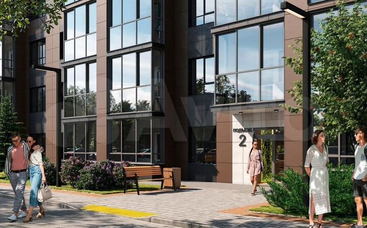 Квартира-студия, 28,6 м², 1/18 эт.