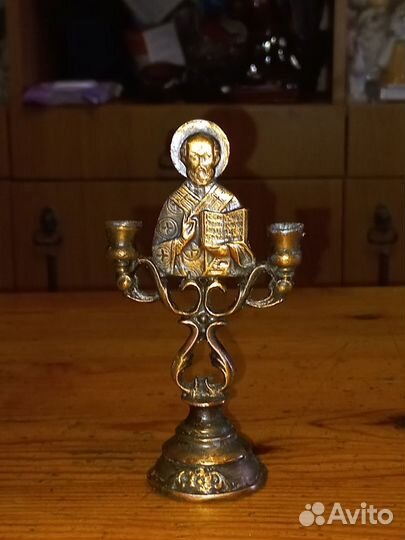 Подсвечник для церковных восковых свечей