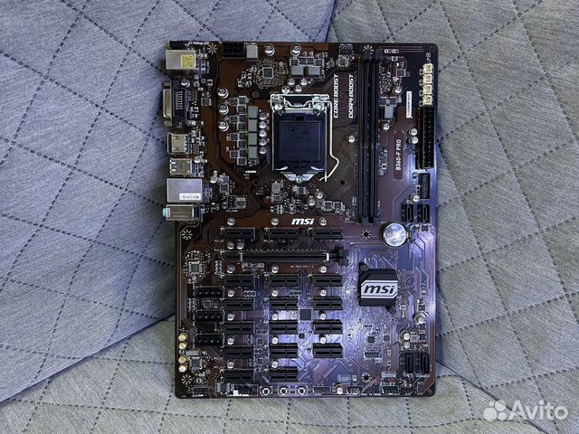 Материнская плата 1151v2 MSI B360-F PRO купить в Москве | Электроника ...