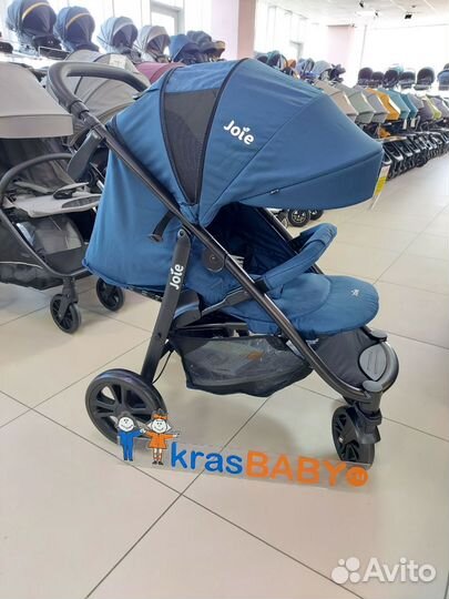 Новаяпрогулочная коляска Joie Litetrax 4 DLX