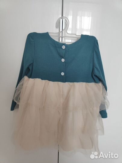 Платье для девочки 92