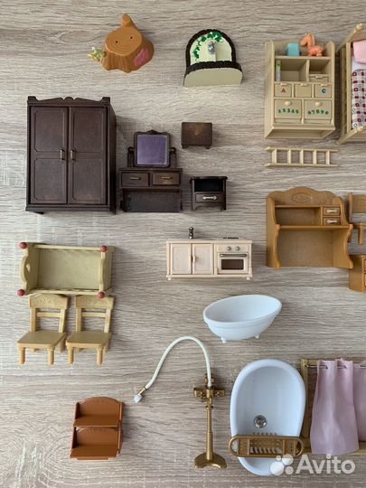 Игрушечная мебель для lps и sylvanian families