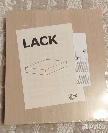 Полка Лакк 30х26х5 Икеа