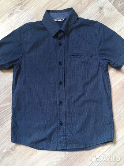 Школьные рубашки на мальчика 134-140