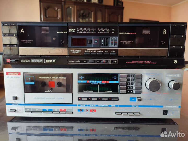 Кассетная дека вега