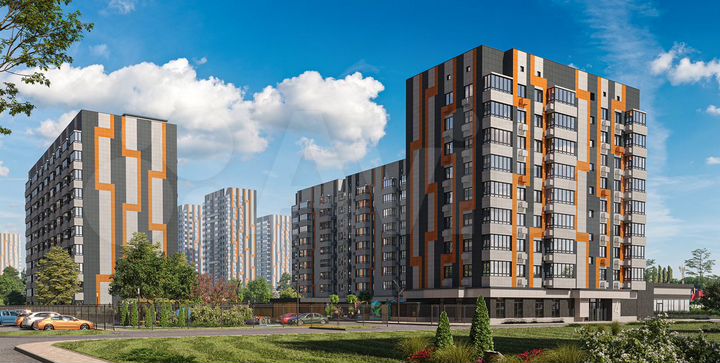 1-к. квартира, 34,2 м², 7/18 эт.