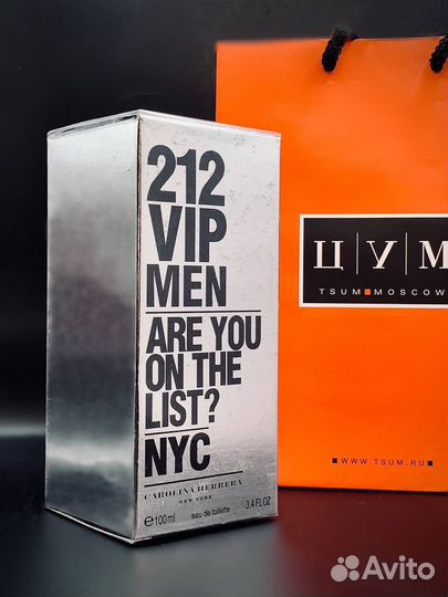 Духи 212 vip men 100мл ОАЭ