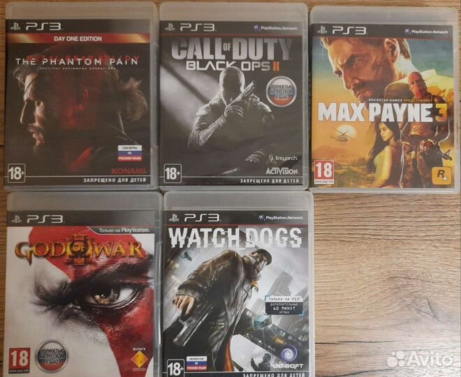 Диски для Sony Playstation 3