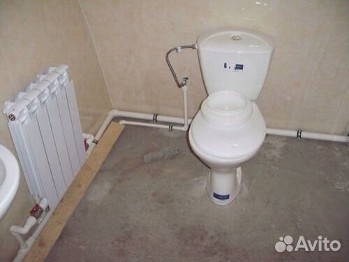 Сантех работы, отопление, водоснабжение и другое