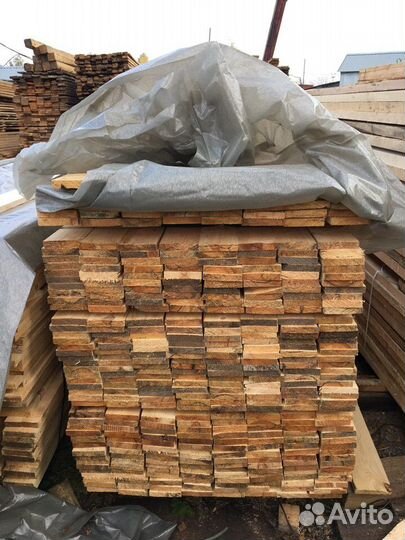 Доска обрезная ест. влаж. хвоя 1 сорт 40х150х6,0