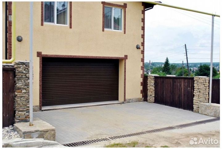 Секционные гаражные ворота