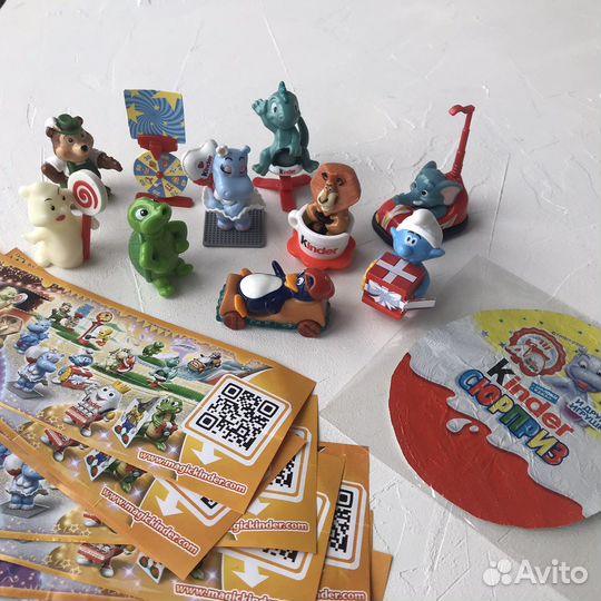 Игрушки kinder юбилейные