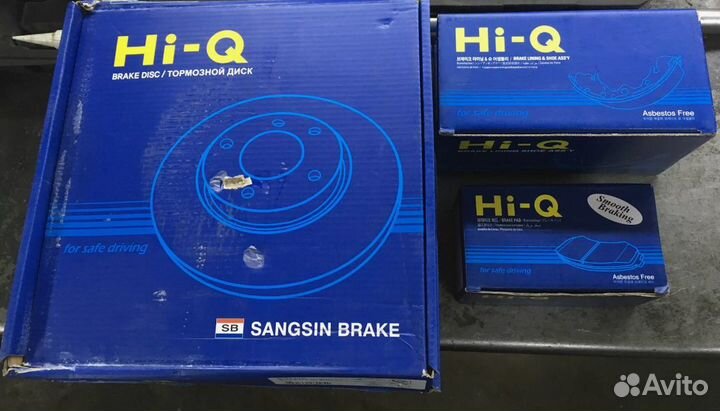 Колодки торм.дисковые Hi-Q benz C450 AMG 15- (D187