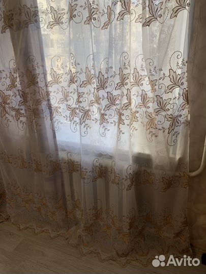 Шторы тюль на ленте