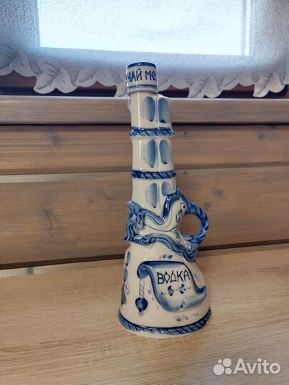 Штоф Водка Гжель новый