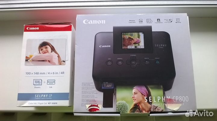 Фотопринтер Canon Selphy CP800