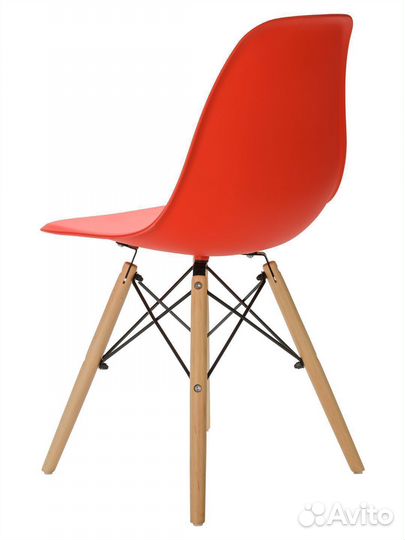 Стул в стиле eames DSW,красный