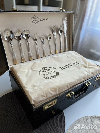 Набор столовых приборов Royal новый