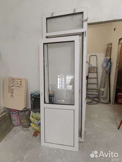 Пластиковые двери пвх бу