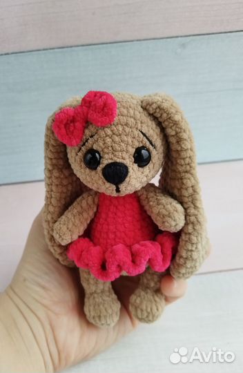 Плюшевая зайка