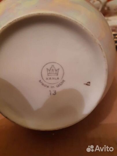 Модонна, чайно-кофейный сервиз гдр