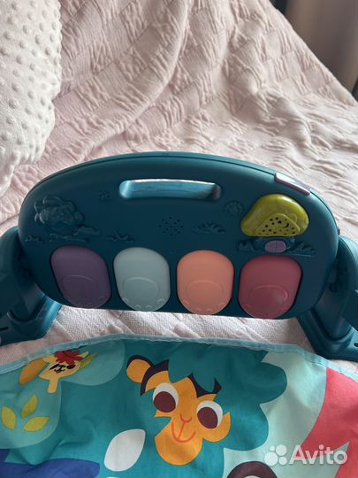 Развивающий коврик с пианино