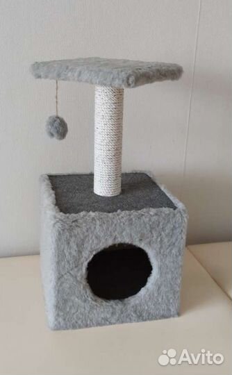 Домик для кошки с когтеточкой