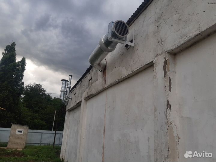 Монтаж систем вентиляции и кондиционирования