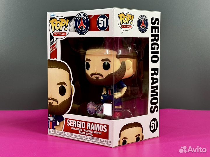 Funko Pop Football 51 Sergio Ramos (#4 PSG)