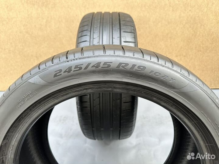 Pirelli P Zero PZ4 245/45 R19 и 275/40 R19