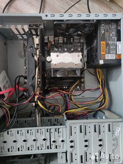 Intel core I5 4590 + Rx 580 4gb