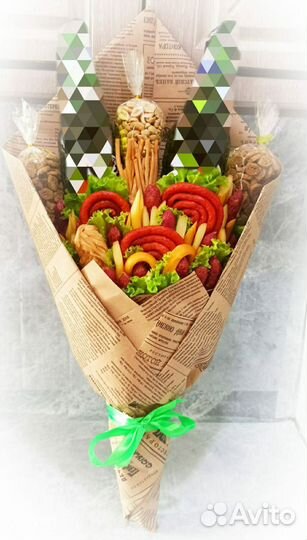 Букет мужской из колбасы