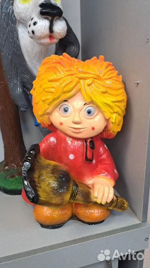 Садовые фигурки из гипса