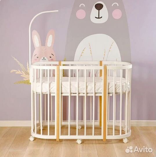 Кровать для новорожденных / детская кровать новая