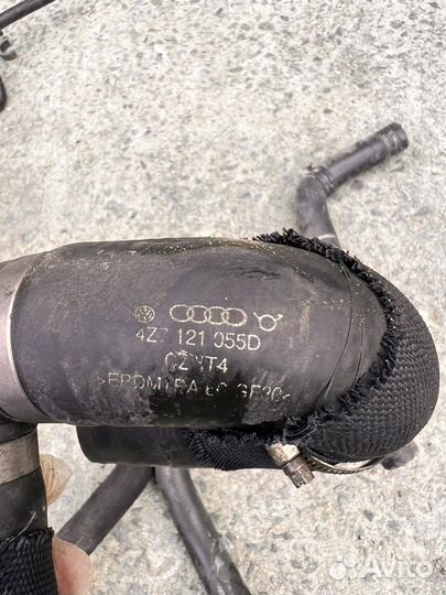 Audi allroad c5 4.2 BES шланг шланги двс