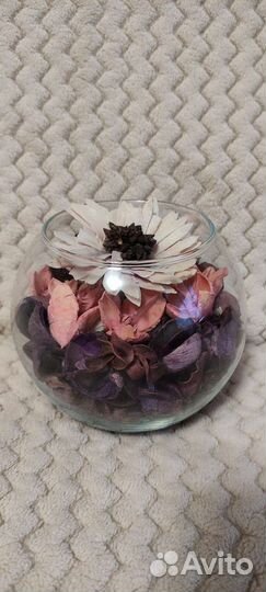 Ваза стеклянная