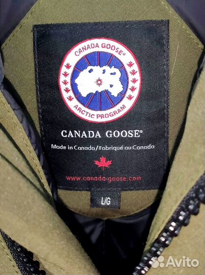 Пуховик Canada Goose Expedition size L Оригинал