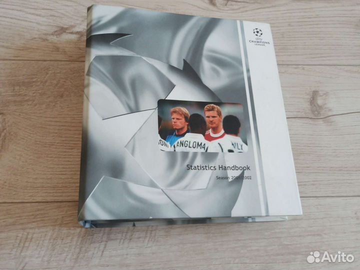 Альбом посвященный champions league 2001/02