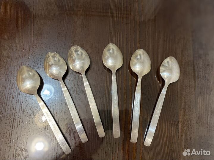 Ложки столовые мельхиоровые СССР