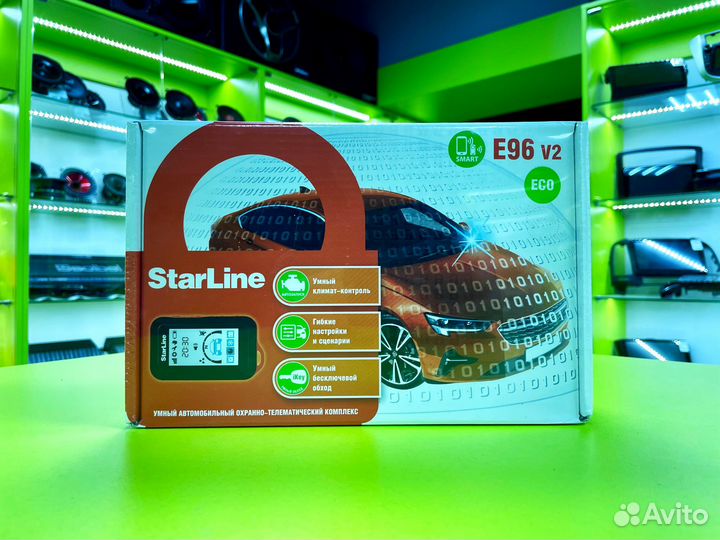 Сигнализация StarLine E96 BT ECO 2CAN+4LIN v2