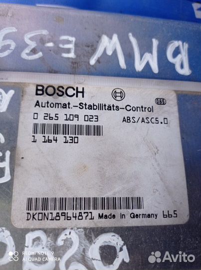 Блок управления abs Bmw E39 седан M50B20 1998