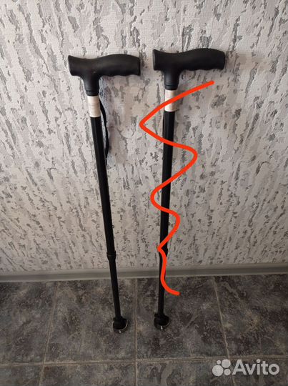 Трость для ходьбы телескопическая