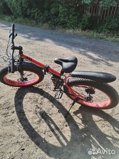 Велосипед взрослый на широких колесах