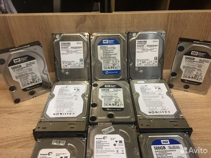 Жесткие диски HDD 500 гб 3.5